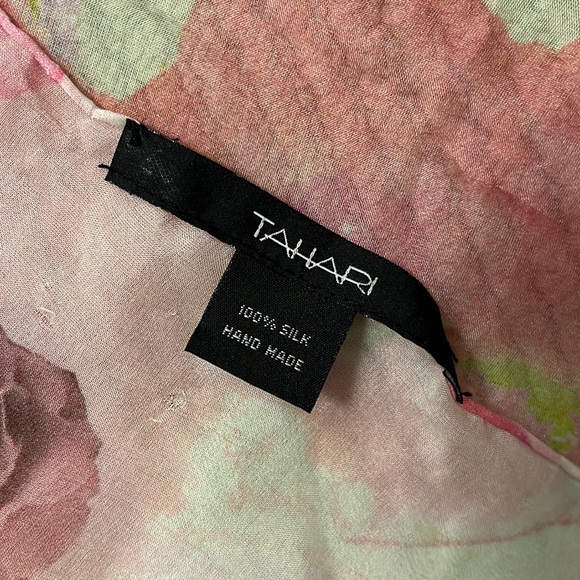 Tahari 100% silk scarf. - Picture 3 of 3